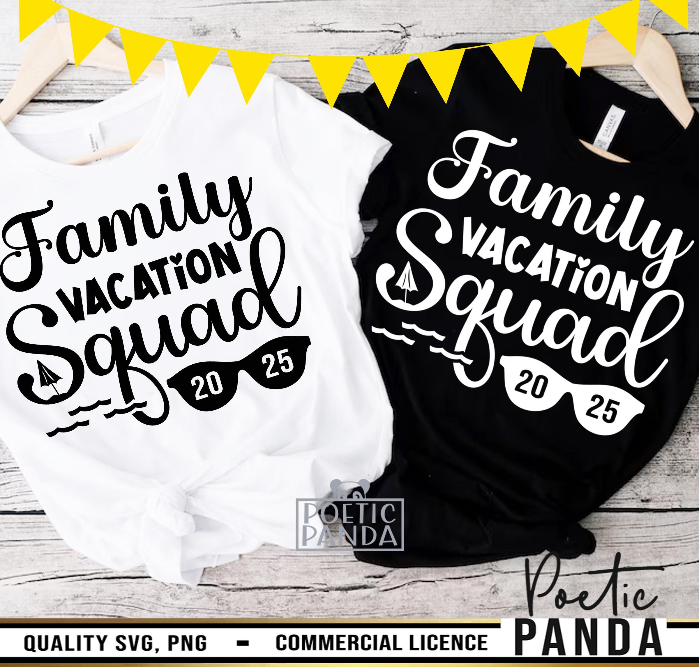 2025 Family Vacation SVG PNG, Family Squad Svg, 2025 Svg, Making Memories Svg, Matching Shirts Svg, Family Beach Trip Svg