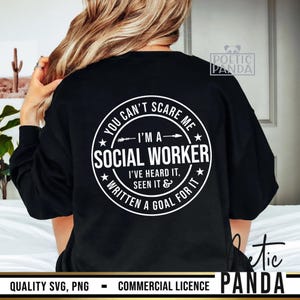 Social Worker SVG PNG, Funny Social Worker Shirt Svg, Social Worker Gift Svg, Difference Maker Svg, , Mental Health Svg image 7