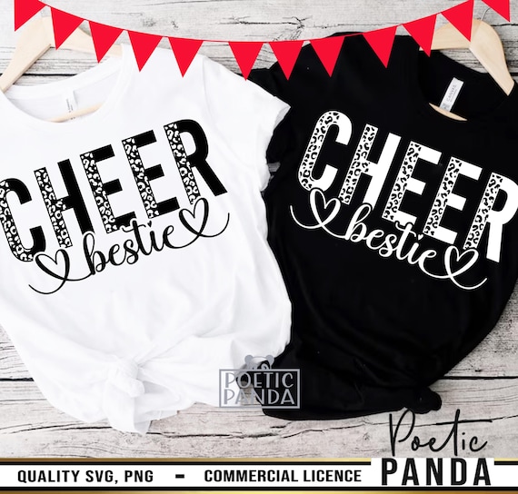 Cheer Bestie SVG PNG, Football Season Svg, Bestie Svg, Best Friend Svg, Cheerleader Svg, Game Day Svg, Cheer Svg, Cheer Leader Svg
