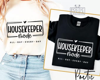 Housekeeper SVG PNG, Cleaning Lady Svg, Janitor Svg, Housekeeping Svg, Housekeeper Shirt Svg, Cleaning Staff Svg, Maid Svg Design For Shirts