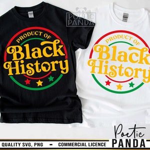 Product Of Black History SVG PNG, Black History Month Svg, Black History Svg, African American Svg, Juneteenth Svg, Black History Shirt Svg