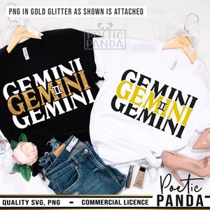 Gemini SVG PNG, Gemini Zodiac Svg, Zodiac Sign Svg Gemini, June Birthday, May Birthday Svg, Gemini Shirt Svg, Gemini Season Shirt Svg