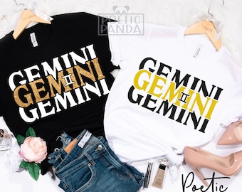 Gemini SVG PNG, Gemini Zodiac Svg, Zodiac Sign Svg Gemini, June Birthday, May Birthday Svg, Gemini Shirt Svg, Gemini Season Shirt Svg