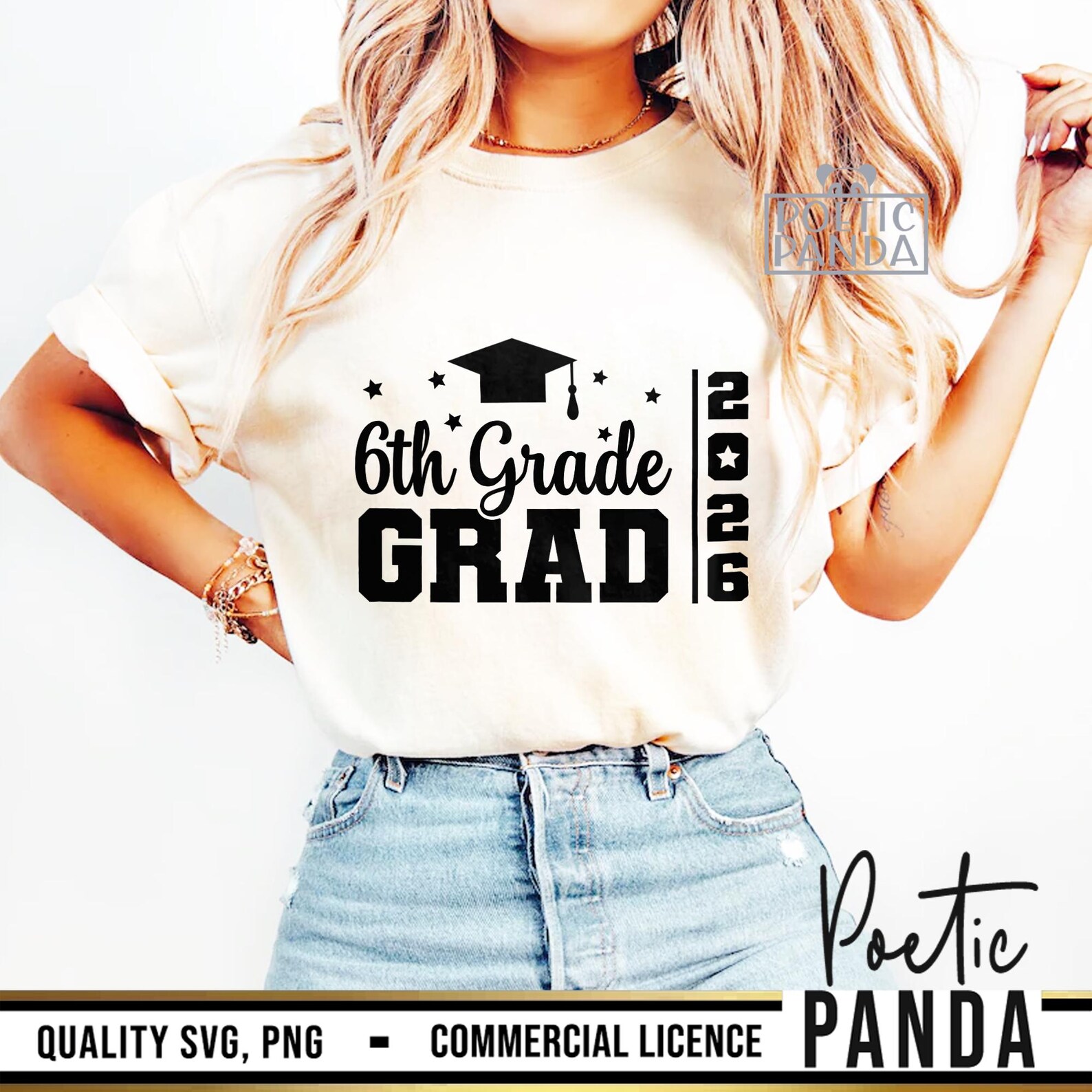 6th Grade Graduate SVG PNG, End of School Svg, Class of 2026 Svg, 6th ...