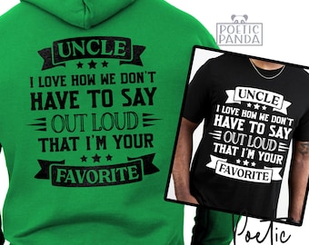 Uncle SVG PNG, Funcle Svg, Funny Gift To Uncle Svg, Uncle Shirt Svg, Uncle Svg, Birthday Gift From Niece Svg, Fathers Day Svg, Family Svg