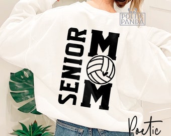 Mamma di pallavolo senior SVG PNG, Maglietta per mamma di pallavolo senior SVG, Laurea della mamma SVG, Pallavolo SVG, Mamma di pallavolo, Maglietta per senior, Senior SVG