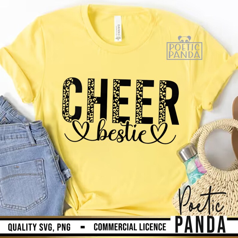 Cheer Bestie SVG PNG, Football Season Svg, Bestie Svg, Best Friend Svg, Cheerleader Svg, Game Day Svg, Cheer Svg, Cheer Leader Svg image 8