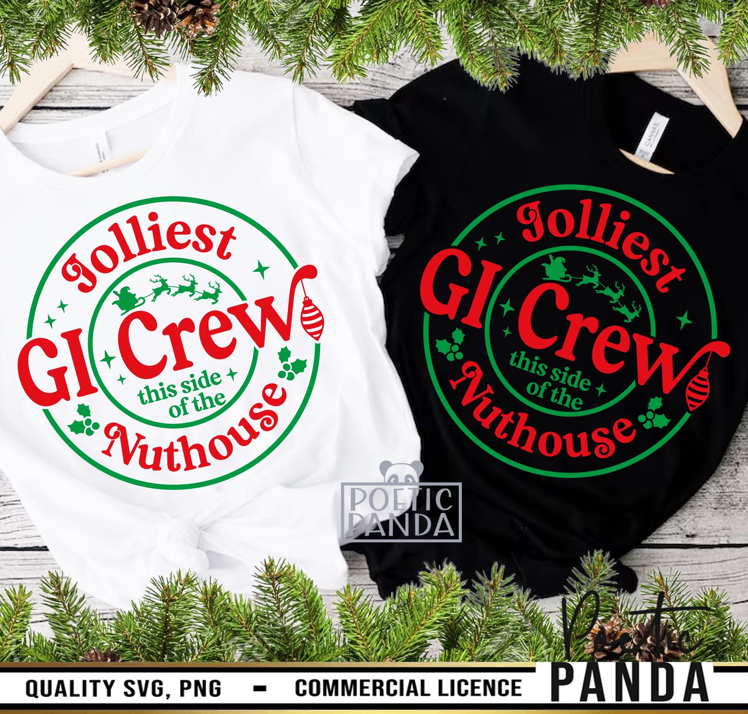 Jolliest GI Crew SVG PNG, Funny Christmas Gastroenterologists Shirts Svg, Gastro Team Christmas Svg, Digestive Specialists Christmas Svg