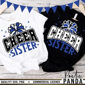 Cheer Sister SVG PNG, Cheer Sister Shirt Svg, Cheer Sister Gift Svg, Cheerleader Svg, Cheer Svg, Cheerleading Svg, Sister Svg, CF01234