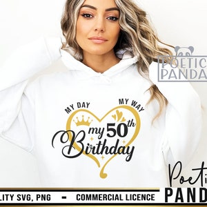 50th Birthday SVG PNG, Hello 50, 50th Svg, 50th Birthday Svg, 50 Birthday Svg, Birthday Svg, 50 And Fabulous Svg, 50 Svg, Fifty Birthday Svg