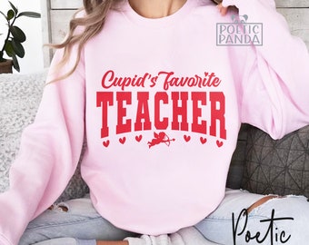 Cupid's Favorite Teacher SVG PNG, Loved Teacher Svg, Teacher Valentine Gift Svg, Teacher Valentine Svg, Teacher Valentine Shirt Svg