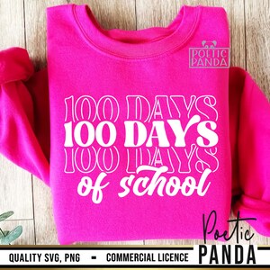 100 Days Of School Shirt For Teachers – Cute Graphic Tee | Happy 100th Day Top | Back To School Gift Idea