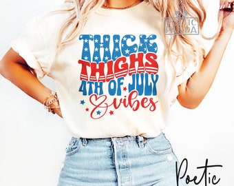 Coxas grossas 4 de julho vibrações SVG PNG, camisa 4 de julho Svg, 4 de julho Svg, mulher engraçada 4 de julho Svg, 4 de julho Svg