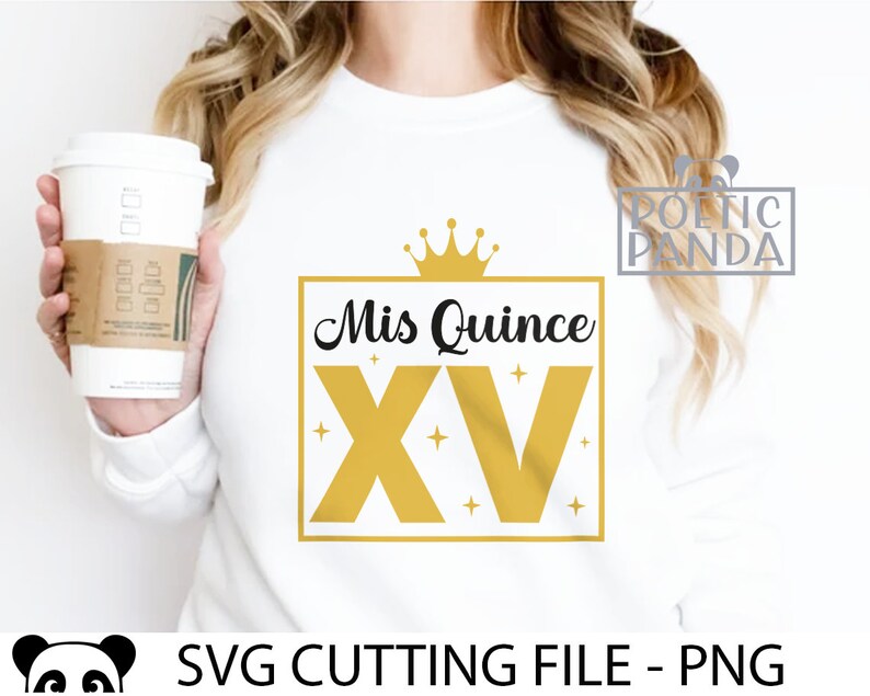 Mis Quince SVG PNG, Printable Mis Quince Cake Topper, Svg Files For Cricut, Iron On Transfer Svg, Birthday Girl Svg, Birthday Party Svg, 15th Birthday Svg, Birthday Gift Svg, Quince Squad Svg, Mis Xv Svg, Heaven Svg, Png Cut Files