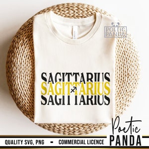 Sagittarius SVG PNG, Sagittarius Shirt Svg, Zodiac Sign Svg Sagittarius, November Birthday, Sagittarius Birthday Svg, Sagittarius Season Svg