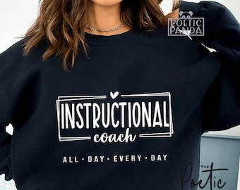 Instructional Coach SVG PNG, Teacher Svg, Cheer Coach Svg, Coach Shirt Svg, Educator Svg, Instructional Coach Svg, Coach Svg