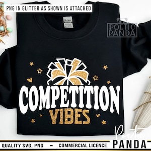 Competition Vibes SVG PNG, Competition Mode Svg, Cheer Mom Svg, Dance Teacher Svg, Game Day Svg, Dance Competition Shirt Svg, CF01234