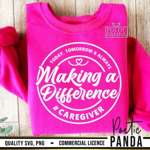 Caregiver SVG PNG, Caregiver Gift Svg, Hospice Nurse Svg, Caregiver Shirt Svg, Caregiver Appreciation Svg, Hospice Worker Png