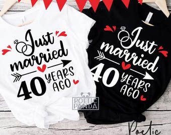 40e anniversaire de mariage SVG PNG, lui et la sienne 40e anniversaire de mariage chemises Svg, nous faisons toujours des Svg, M. et Mme, 40e anniversaire cadeau Svg