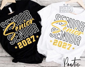 2027 Senior SVG PNG, 2027 Senior Shirt SVG, Graduation SVG, Senior 2027 Png, Graduation Shirt SVG, Klasa 2027, Absolwent Shirt SVG