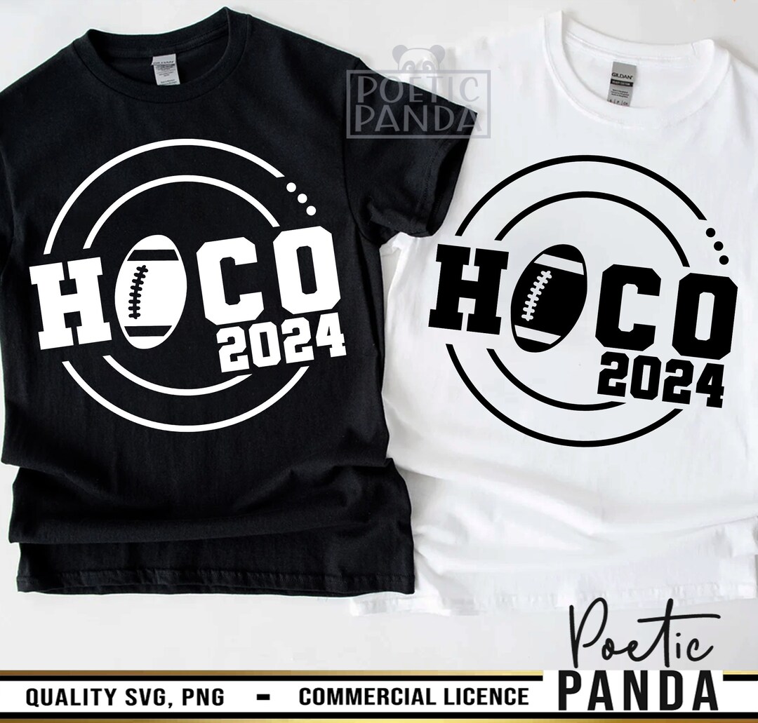 Hoco 2024 SVG PNG, Football 2024, Hoco Shirts Svg, Class