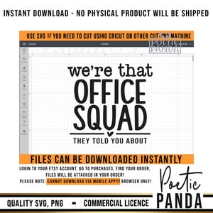 That Office Squad SVG PNG, Front Office Squad Svg, Office Squad Svg, Coworkers Shirt Svg, Office Team Svg, Teacher Svg, Secretary Svg