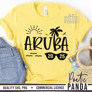 2025 Aruba SVG PNG, Aruba Cricut, Aruba familie-uitstapje Svg, Caribische Svg, Aruba Shirt Svg, Aruba Beacg Tee Svg, Aruba vakantie Svg