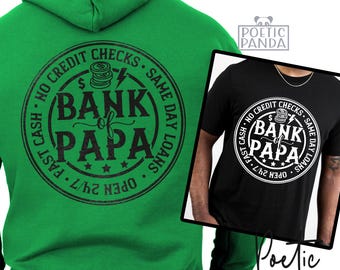 Banco do Papai SVG PNG, Pai, SVG para o Dia dos Pais, SVG para Presente do Dia dos Pais, Melhor Papai SVG, Presente de Aniversário para o Papai SVG, Frase do Papai SVG, Paternidade SVG