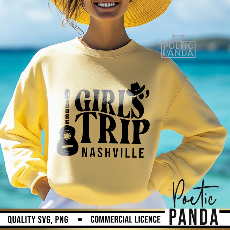 Viagem de Garotas para Nashville 2026 em SVG e PNG, SVG para Nashville, SVG para Viagem de Garotas, Camiseta para Viagem a Nashville, SVG para o Tennessee, SVG para Fim de Semana de Garotas, SVG para Nashville 2026 imagem 13