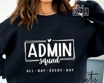 Admin Squad SVG PNG, Secretary Svg, Teacher Svg, Office Squad svg, School Secretary Svg, Admin Squad Svg, Back To School Svg, Coworker Svg