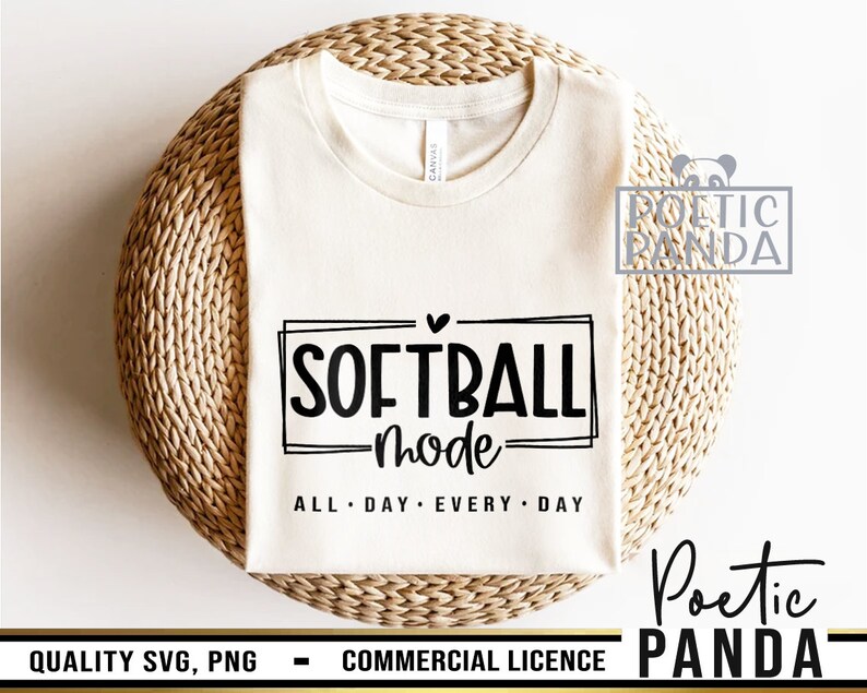 Softball SVG PNG, Baseball, Softball Svg, Softball Shirt Svg, Softball Mom Svg, Softball Dad Svg, Softball Heart Svg, Baseball Mama Svg