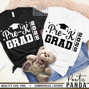 2025 Prek Grad SVG PNG, Preschool Graduation Svg, Pre K Graduation Shirt Svg, 2025 Prek Graduation Shirt Svg, Class Of 2025 Svg