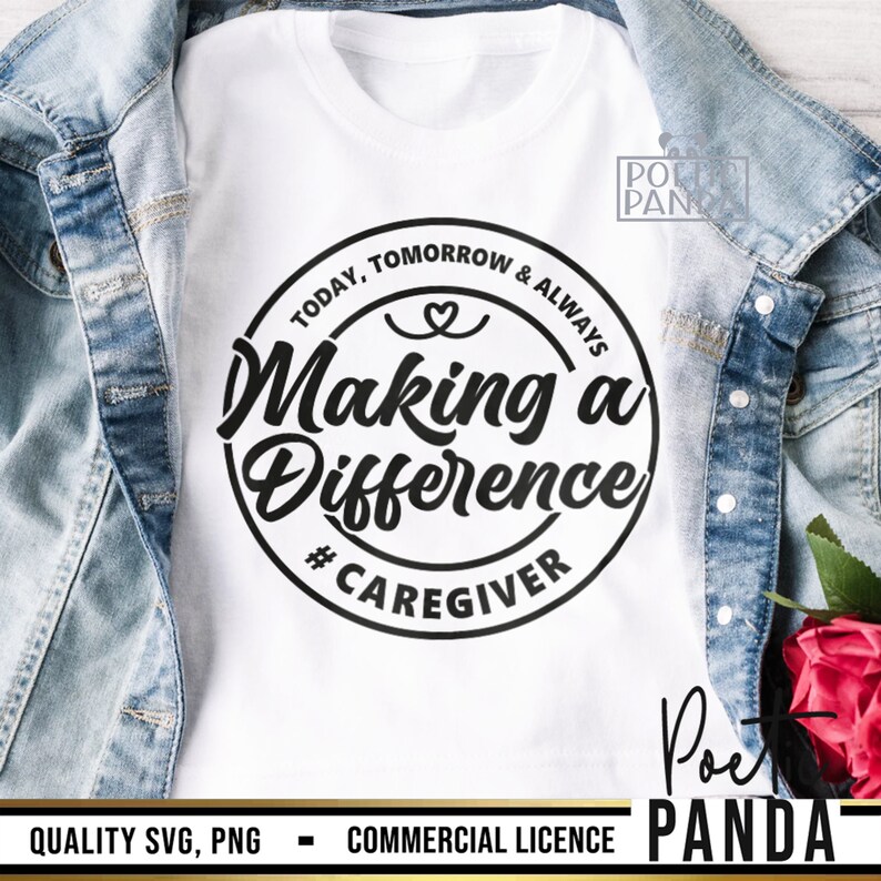 Caregiver SVG PNG, Caregiver Gift Svg, Hospice Nurse Svg, Caregiver Shirt Svg, Caregiver Appreciation Svg, Hospice Worker Png