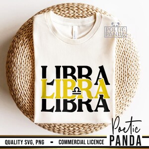 Libra SVG PNG, Libra Shirt Svg, Libra Zodiac Sign Svg, September Birthday Svg, Libra Shirt Png Design, Libra Cut File, Libra Svg Cricut