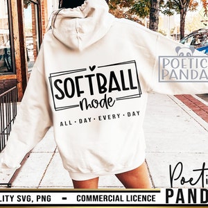 Softbal SVG PNG, Softbal Svg, Softbal Shirt Svg, Softbal Papa Svg, Softbal Hart Svg, Softbal Moeder Svg, Honkbal Mama Svg, Softbal Png