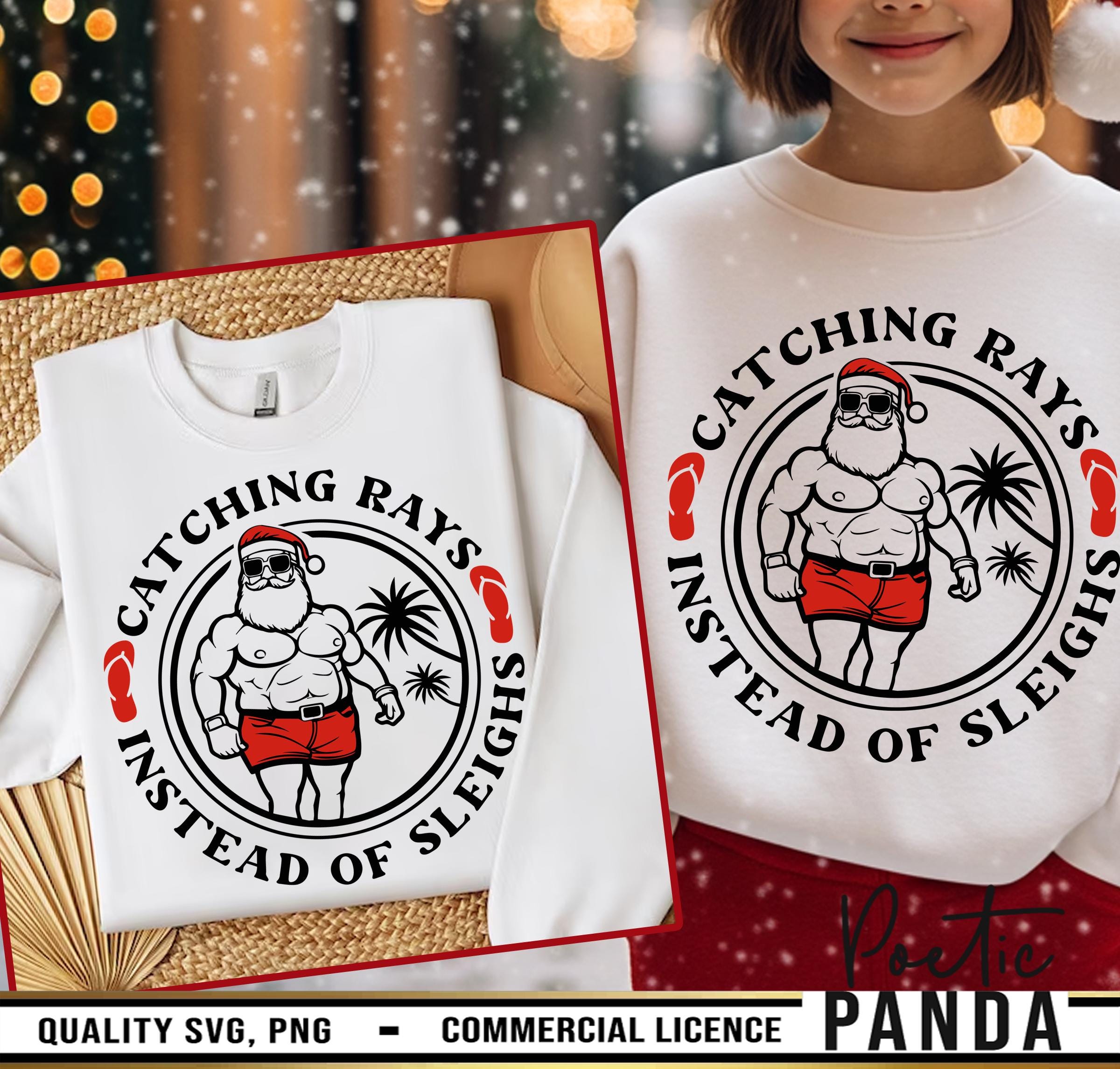 Weihnachten im Juli SVG PNG, sarkastische Weihnachten im Juli Shirt svg, Strand Weihnachten svg, lustige Santa svg, Weihnachten im Juli Png Sublimation