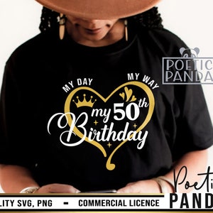 50th Birthday SVG PNG, Hello 50, 50th Svg, 50th Birthday Svg, 50 Birthday Svg, Birthday Svg, 50 And Fabulous Svg, 50 Svg, Fifty Birthday Svg