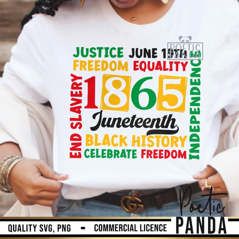 Juneteenth SVG PNG, Celebrate Juneteenth, Juneteenth Shirt Svg Cricut, Black History Svg, Juneteenth Png, 1865 Svg, African American Svg