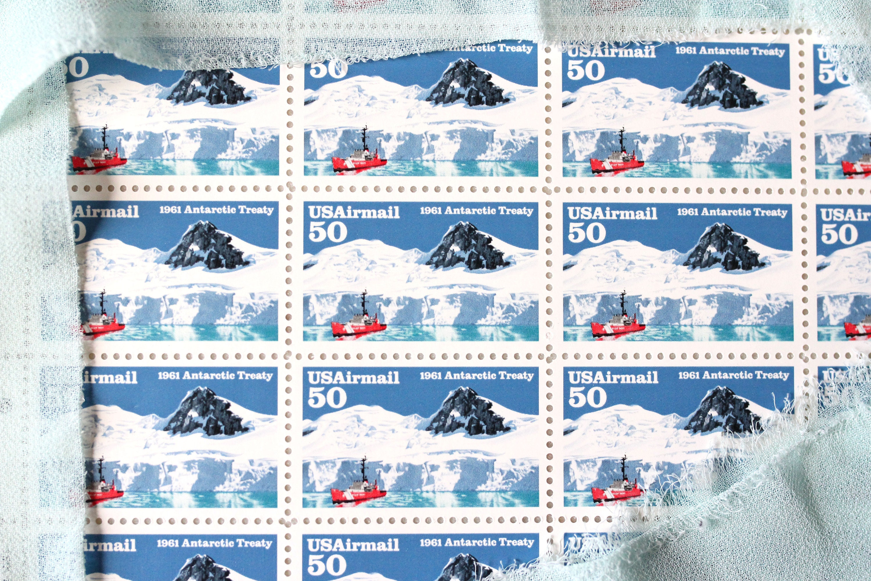 Antarctic Treaty Postage Stamps Unused Vintage Antarctic | Etsy