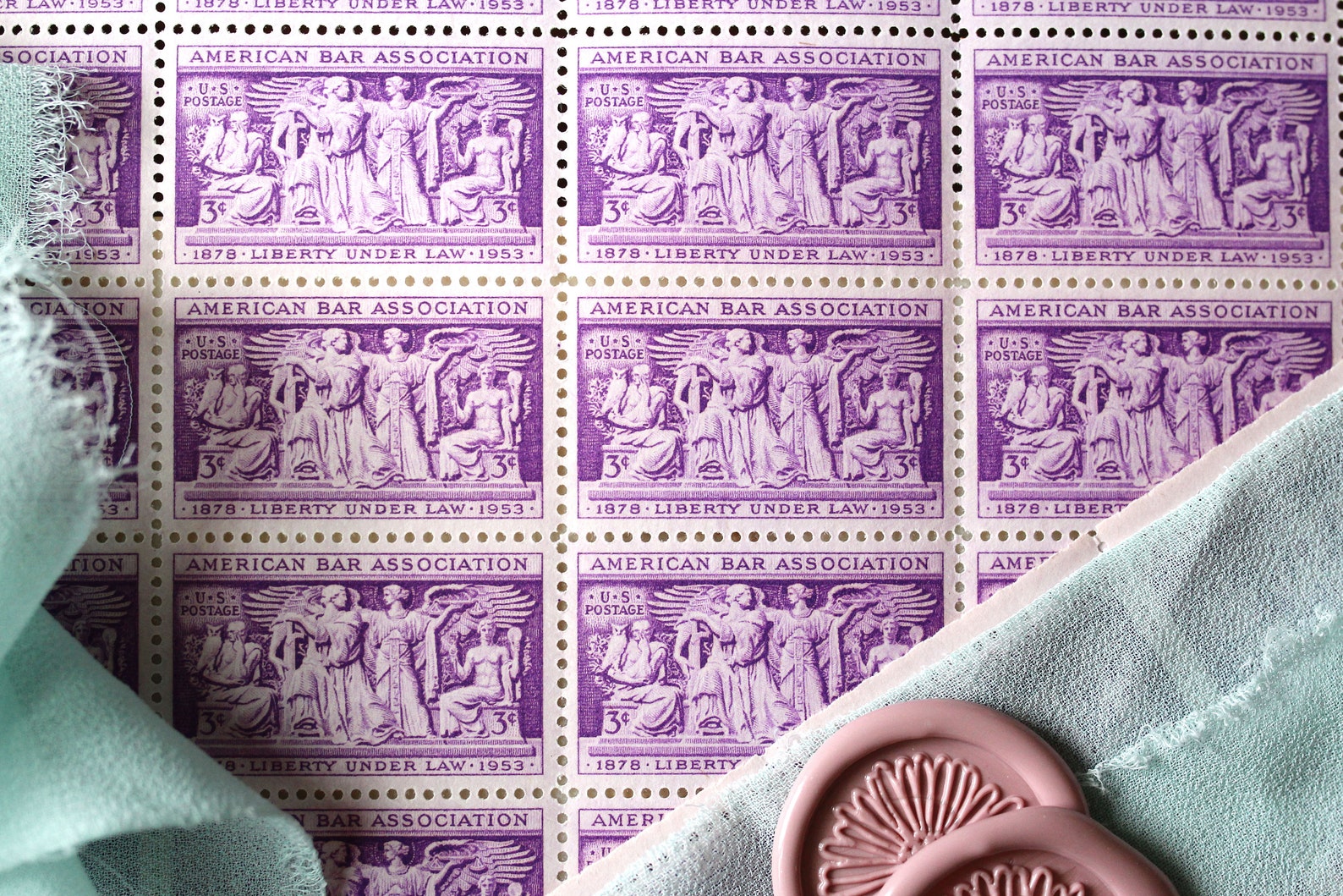 American Bar Association Stamps Vintage Unused American Bar Etsy