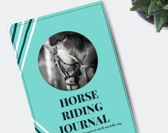 Horse riding journal (Digital Download), Riding Planner, Horse Journal, Horse Riding Tracker, Lesson Journal, Goals Journal, Horse Riding