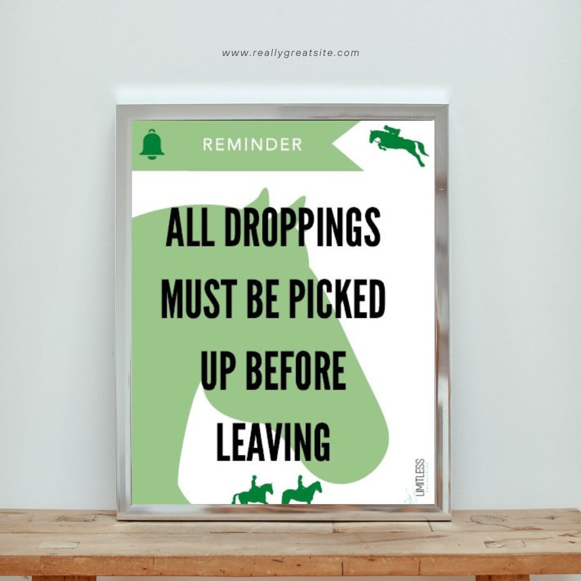 Printable Horse Riding Arena Signs digital Download, Horse Signs, Horse