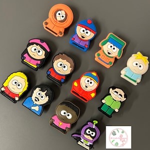 South Park shoe Charms | shoe Charms | Shoe accessories | Charms | Shoe Clips | South Park | Gifts | Stocking Fillers