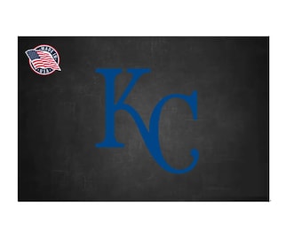 Kansas City Royals Sticker Decal Baseball Car Truck Choose Size and Color