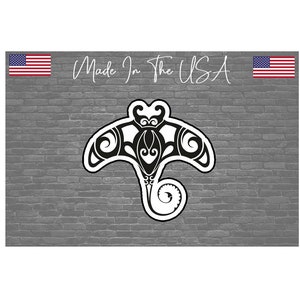 Manta Ray Sticker Decal for Car Truck SUV Laptop 4&quot;