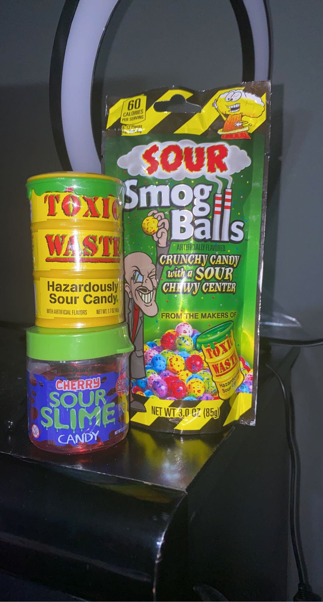 Toxic waste candy bundle include 1 of each 3 items | Etsy