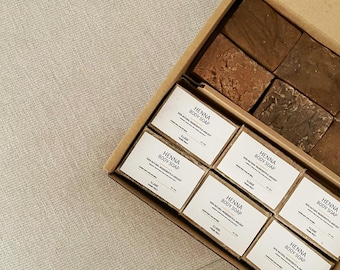 Savon Artisanal au Henné – Purifiant | Sans odeur | Fait Main| 150G