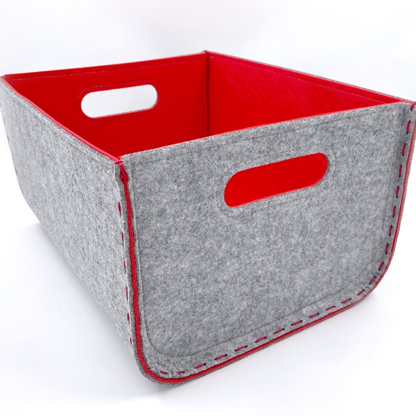Felt Storage Box / Felt Storage Basket / Shelf Box Organiser