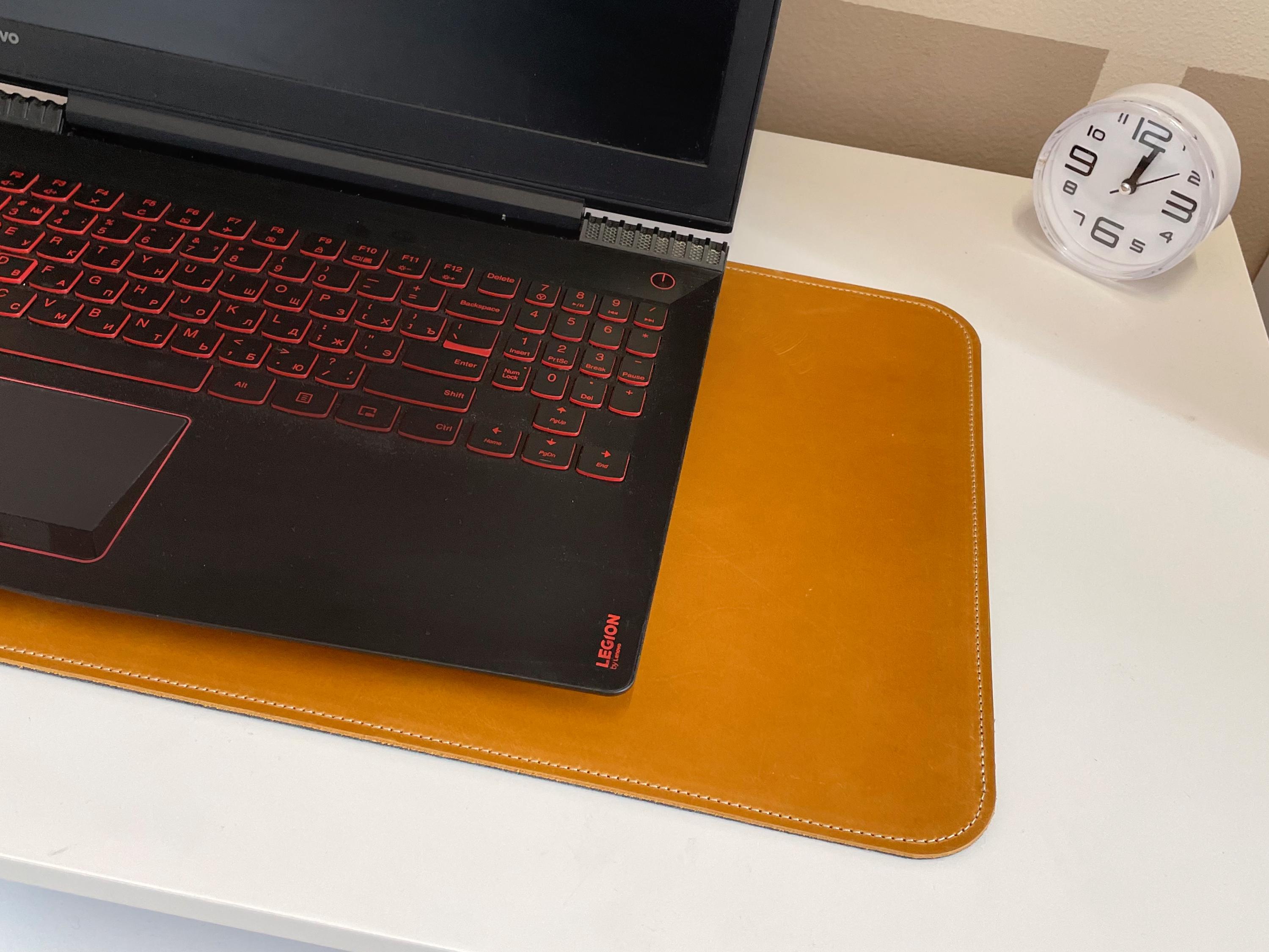 Toro Computer Mat Crazy Horse Leather Desk Mat: Office Table Protector Pad - Etsy