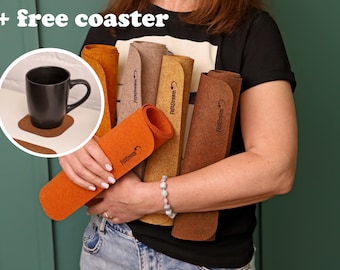Polyester Felt Desk Mat: Custom Table Protector Pad